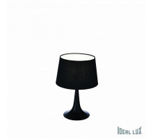 Настольная лампа декоративная Ideal Lux London LONDON TL1 SMALL NERO