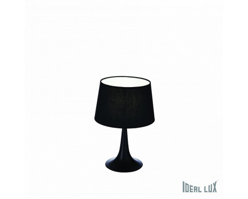 Настольная лампа декоративная Ideal Lux London LONDON TL1 SMALL NERO