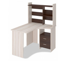 Стол компьютерный Домино Лайт СКЛ-Угл120+НКЛ-100