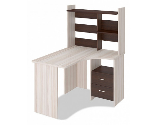 Стол компьютерный Домино Лайт СКЛ-Угл120+НКЛ-100