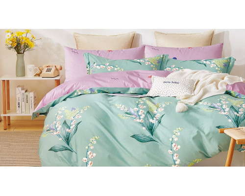 Постельное белье евростандарт Satin de Luxe 0011-SK