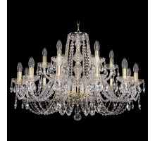 Подвесная люстра Bohemia Ivele Crystal 1402 1402/12+6/300/G