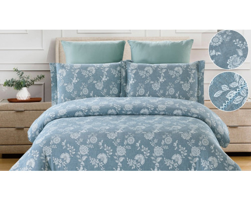 Постельное белье евростандарт Cotton Jacquard