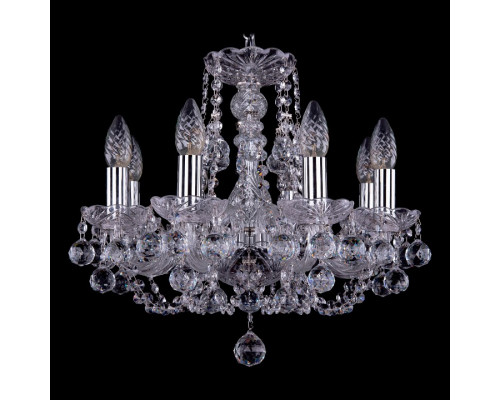 Подвесная люстра Bohemia Ivele Crystal 1406 1406/8/141/Ni/Balls