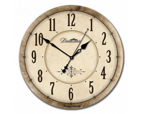 Настенные часы (33x33x4 см) Классика 02-019