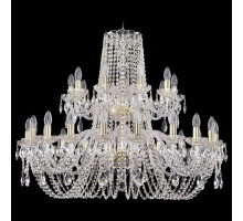 Подвесная люстра Bohemia Ivele Crystal 1402 1402/20+10/360/2d/G