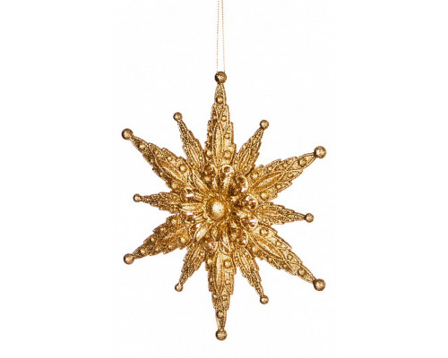 Елочная игрушка (18 см) Снежинка 865-425