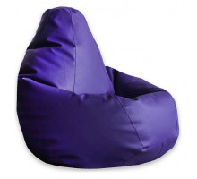 Кресло-мешок Фиолетовая ЭкоКожа XL