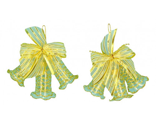 Набор из 2 елочных игрушек (6 см) Брелок 860-150