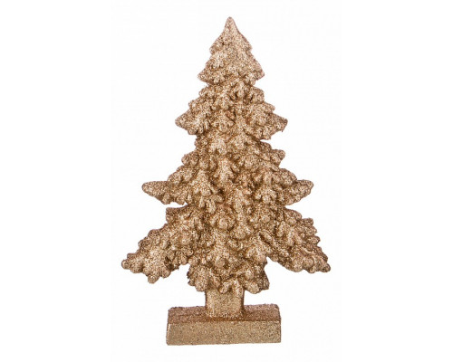 Ель новогодняя (12х3х18 см) Елочка на подставке 845-151