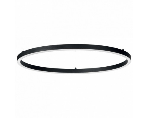 Подвесной светильник Ideal Lux Oracle ORACLE SLIM D70 ROUND BK 3000K