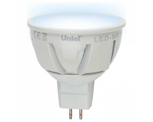 Лампа светодиодная Uniel Palazzo GU5.3 5Вт 4500K LEDMR165WNWGU5.3FRPLP01WH
