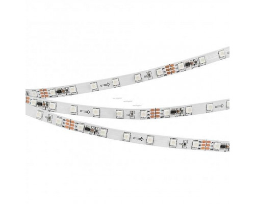 Лента светодиодная Arlight SPI-5000-3535-72 24V Cx6 RGB (7mm, 14.4W/m, IP20) 030195
