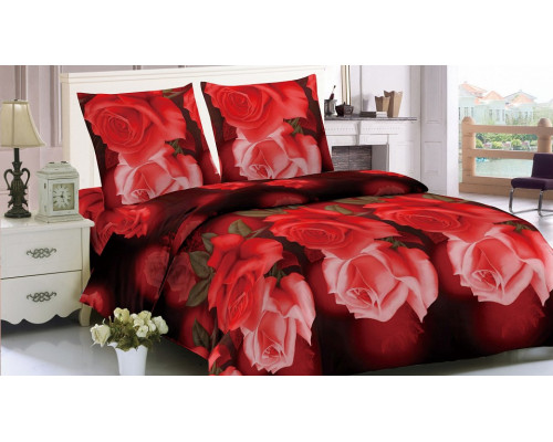 Постельное белье евростандарт Мако-сатин Amsterdam