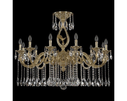 Подвесная люстра Bohemia Ivele Crystal 7101 71401/12/360 A G FS2L