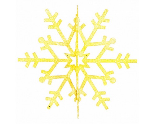 Елочная игрушка [31 см] Снежинка резная 3D 502-341