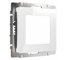 Заглушка для поста с подсветкой, без рамки Werkel белый W1154301