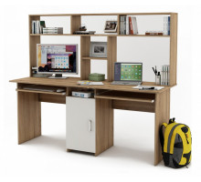 Стол компьютерный Лайт-10К СН