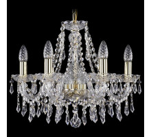 Подвесная люстра Bohemia Ivele Crystal 1403 1403/6/160/G
