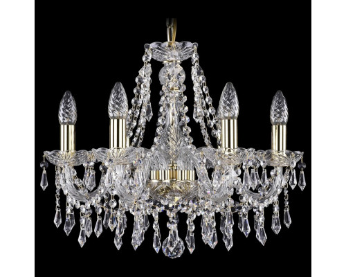 Подвесная люстра Bohemia Ivele Crystal 1403 1403/6/160/G