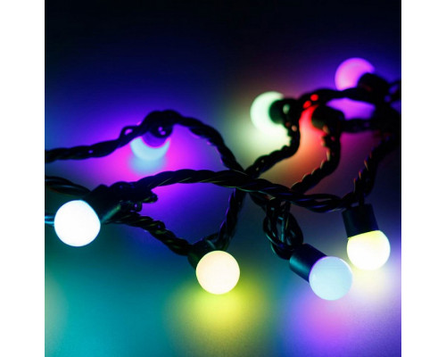 Гирлянда нить [20 м] Ball ARD-BALL-PRO-D17.5-20000-BLACK-200LED RGB (230V, 14W)