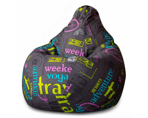 Кресло-мешок Travel Жаккард L
