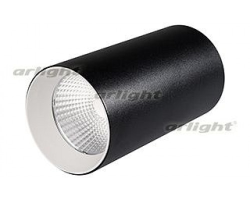 Накладной светильник Arlight  SP-POLO-R85-1-15W Warm White 40deg (Black, White Ring)