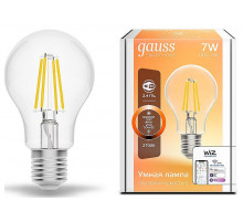 Лампа светодиодная Gauss Smart Home E27 7Вт 2700K 1200112