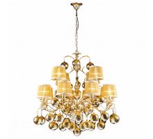 Подвесная люстра Arte Lamp Monarch A1199LM-8-4GO