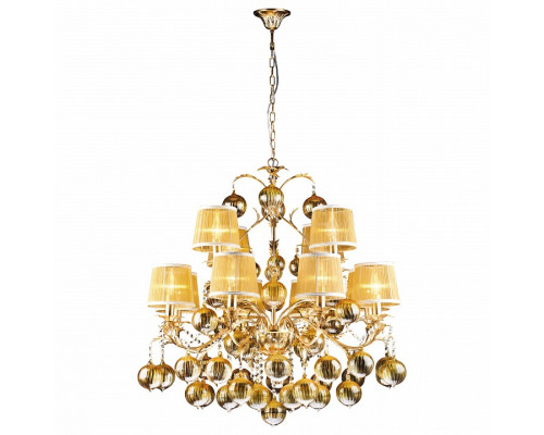 Подвесная люстра Arte Lamp Monarch A1199LM-8-4GO