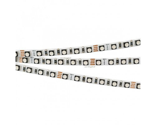 Лента светодиодная Arlight MINI-120-24V RGB 5mm (3535, 5m, LUX) 025707