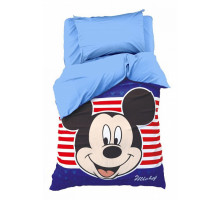Постельное белье полутораспальное Микки Маус