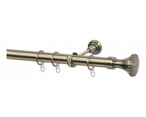 Карниз (200 см) Юла со стразами