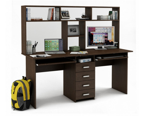 Стол компьютерный Лайт-11К СН