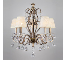 Подвесная люстра Eurosvet Eileen 1448/5 античная бронза Strotskis