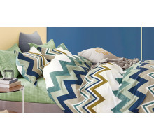 Постельное белье евростандарт Satin de Luxe 0007-SK