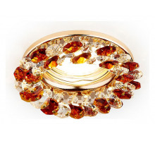 Встраиваемый светильник Ambrella Crystal K206 K206 TI/G