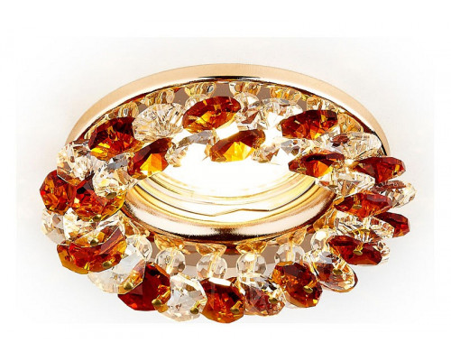 Встраиваемый светильник Ambrella Crystal K206 K206 TI/G