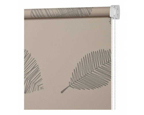Штора рулонная (90x160 см) Принт Листья