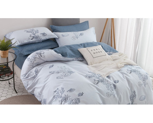 Постельное белье полутораспальное Satin de Luxe Марин