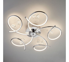 Потолочная люстра Eurosvet Agata 90089/5 хром 75W