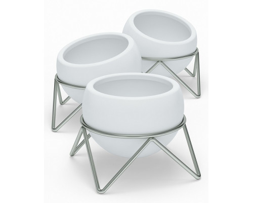 Набор из 3 кашпо (10.5x10.5x15 см) Potsy 1013191-670