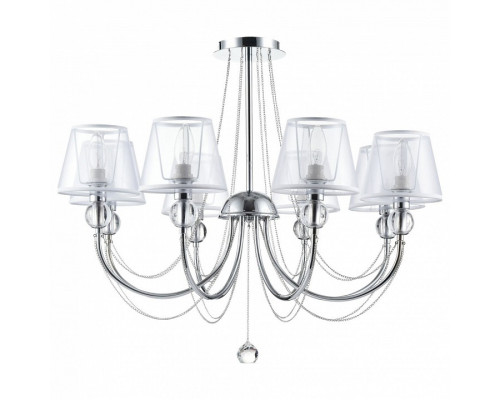 Люстра на штанге Freya Beverly FR5661-PL-08-CH