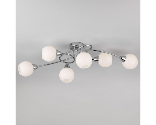 Потолочная люстра Eurosvet Whitney 30133/6 хром