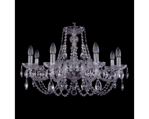 Подвесная люстра Bohemia Ivele Crystal 1406 1406/8/240/Ni