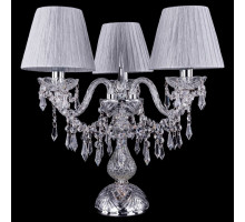 Настольная лампа декоративная Bohemia Ivele Crystal 5703 1403L/3/141-39/Ni/SH6-160