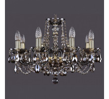 Подвесная люстра Bohemia Ivele Crystal 1402 1402/8/195/G/M731