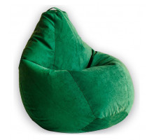 Кресло-мешок Зеленый Микровельвет XL