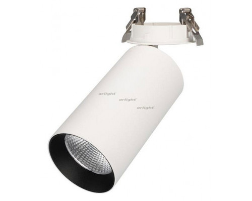 Спот Arlight SP-POLO-BUILT-R95-25W Day4000 (WH-BK, 40 deg) 027339