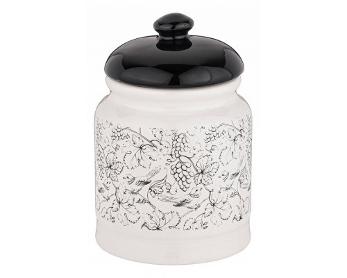 Банка для пищевых продуктов (360 мл) Black & White 155-600